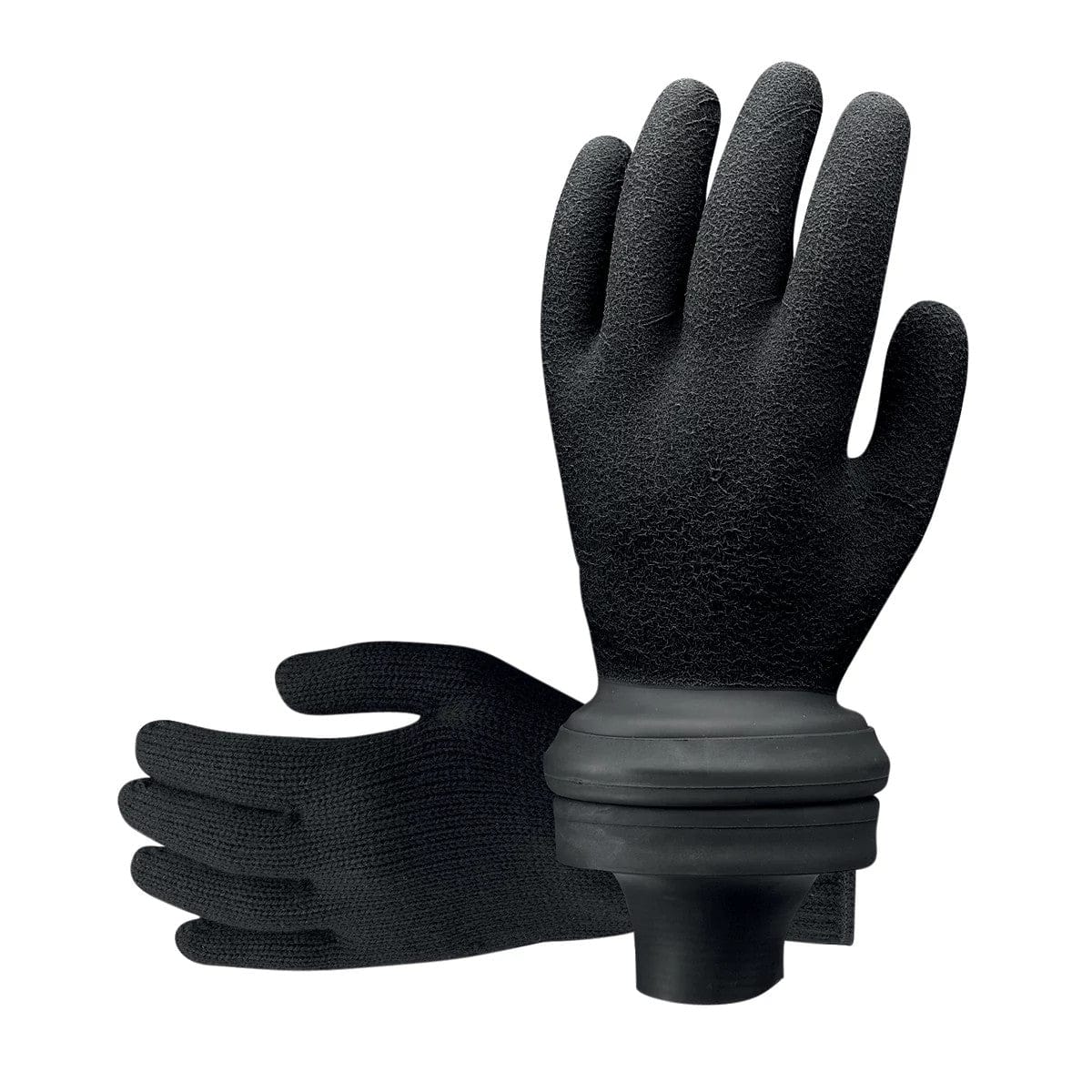 Black diving gloves 1051301
