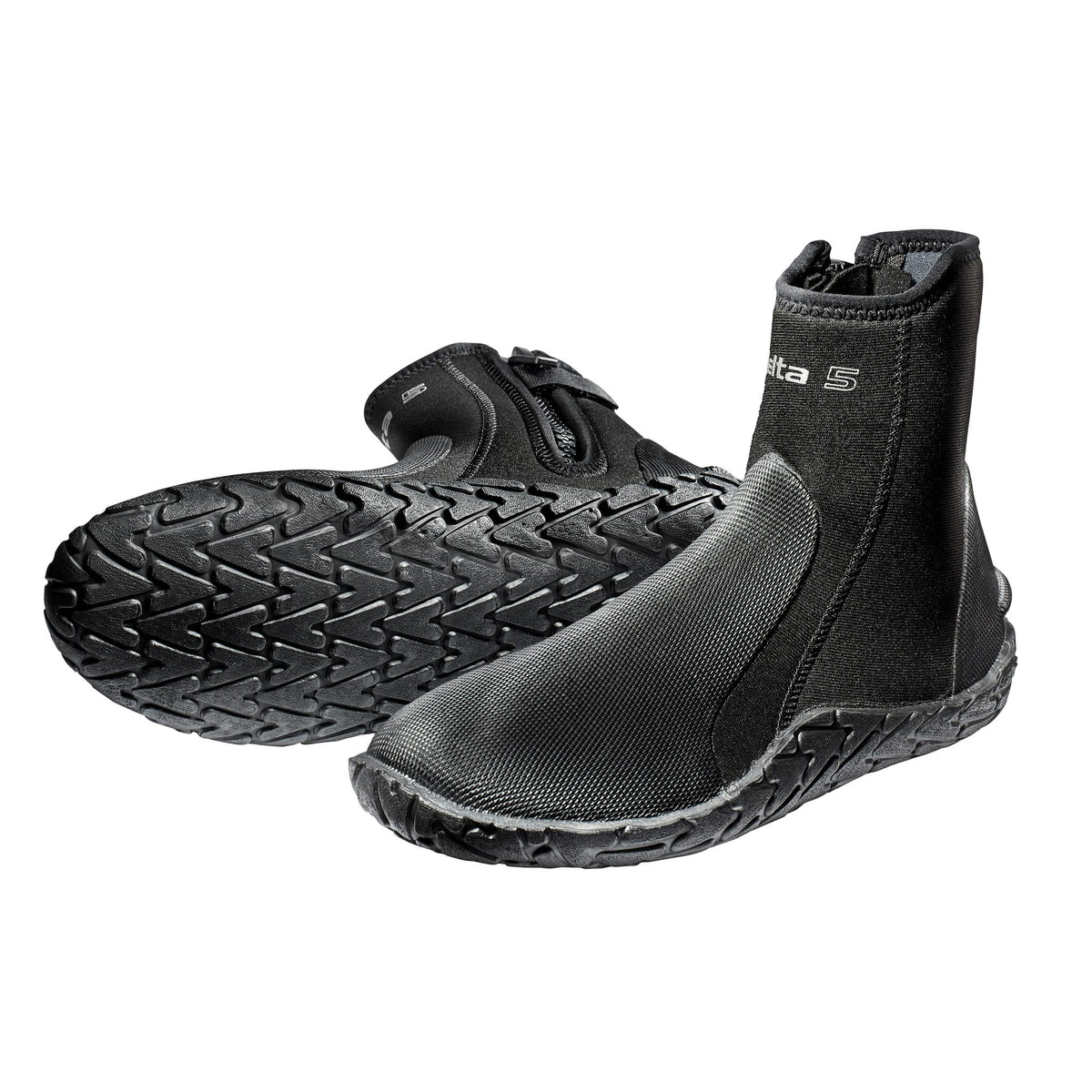 Delta Boot 2 - Black Scuba Diving Boot