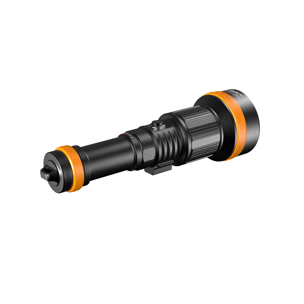 OrcaTorch ZD710 MK2 Zoomable Dive Light Beam Angle 4°-72° Adjustable