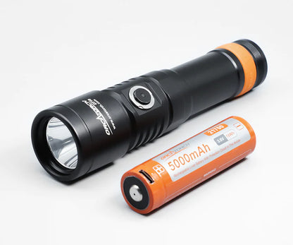 OrcaTorch D710 3000 Lumen Dive Light