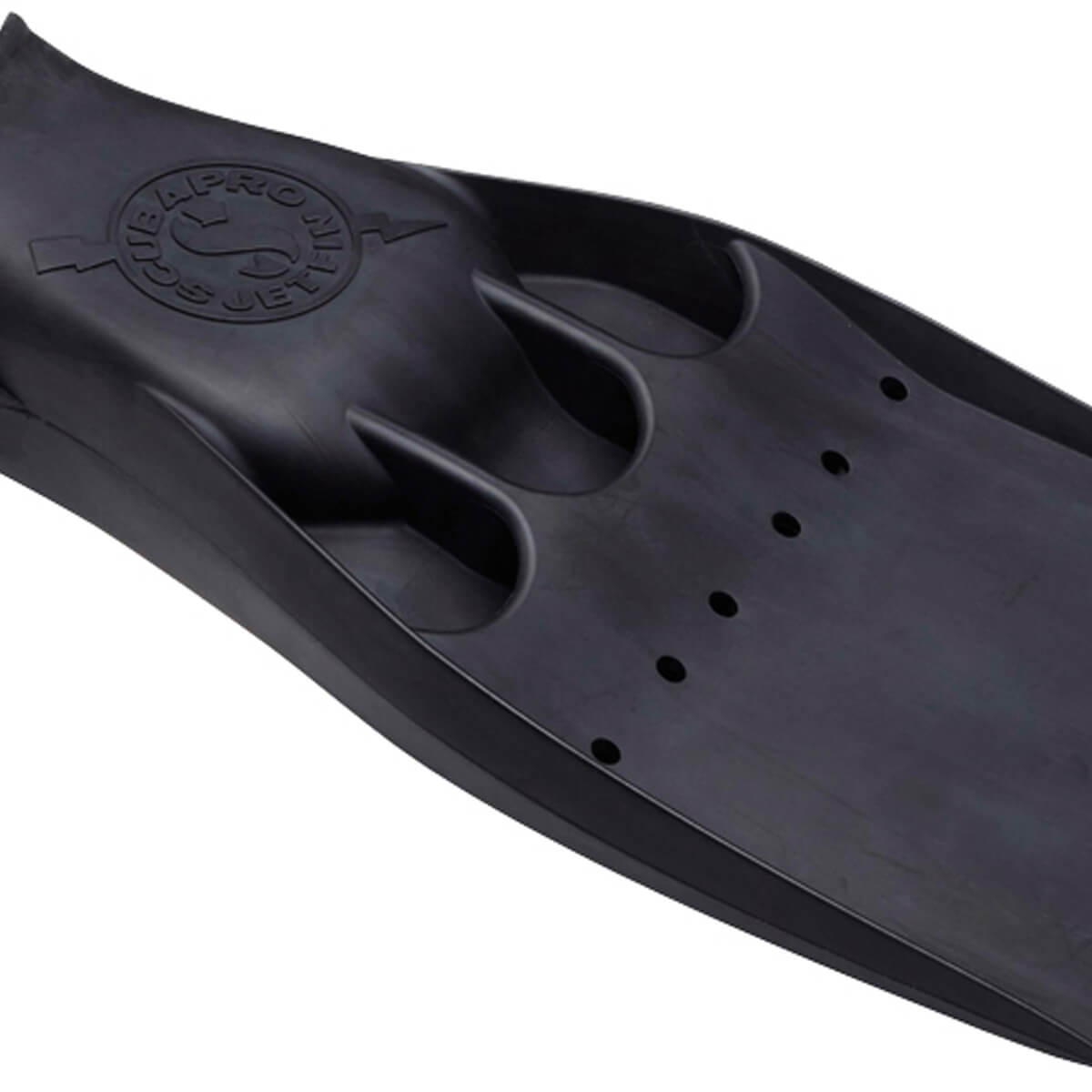 Scubapro Jet Fin detail 01 - Black diving fin