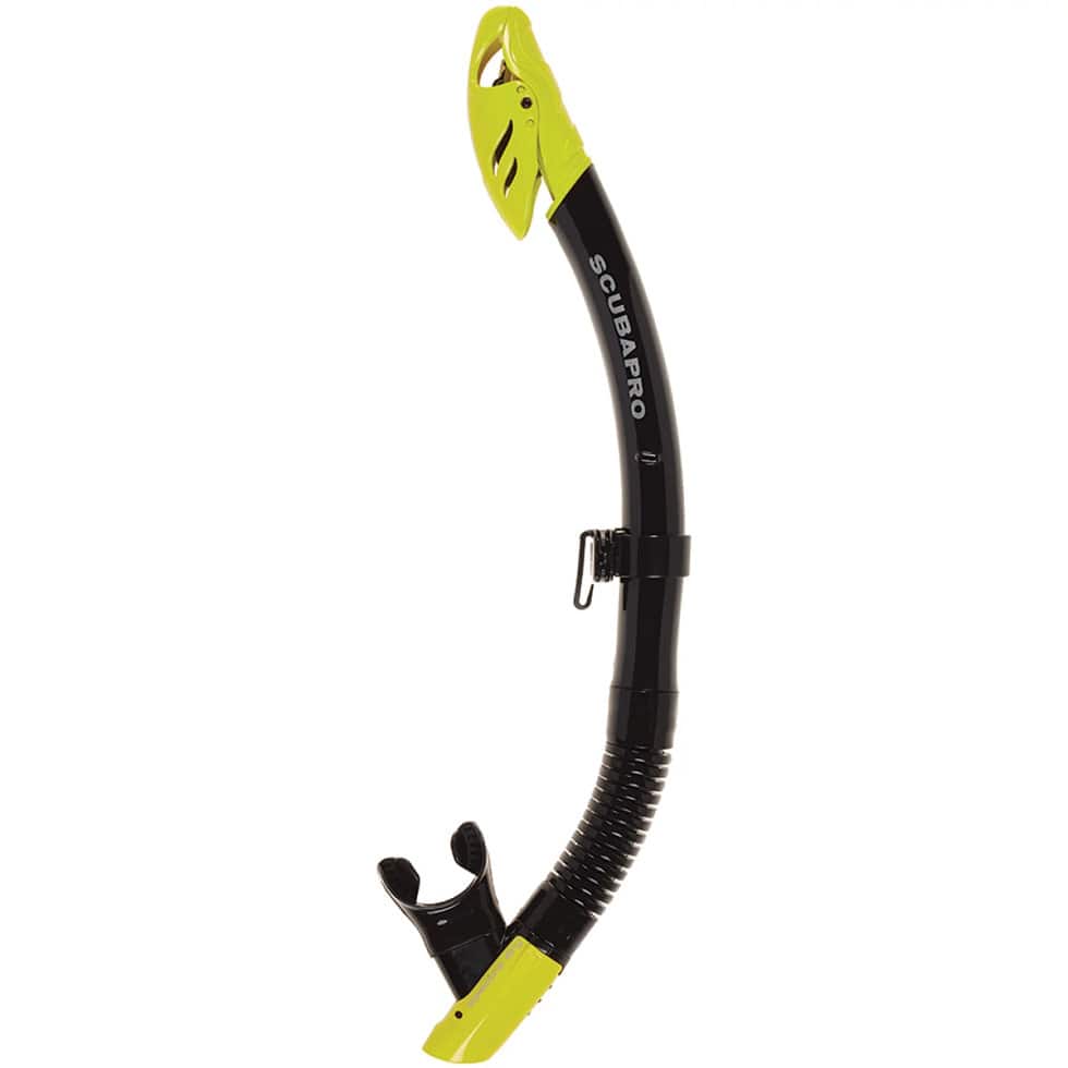 Scubapro snorkel 1087787, black and yellow