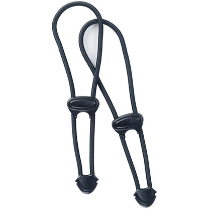 Black elastic cord fasteners (1088826)