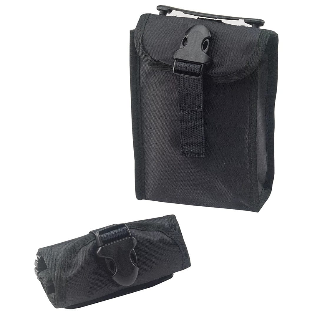 Black pouch with buckle - 1088829_primary