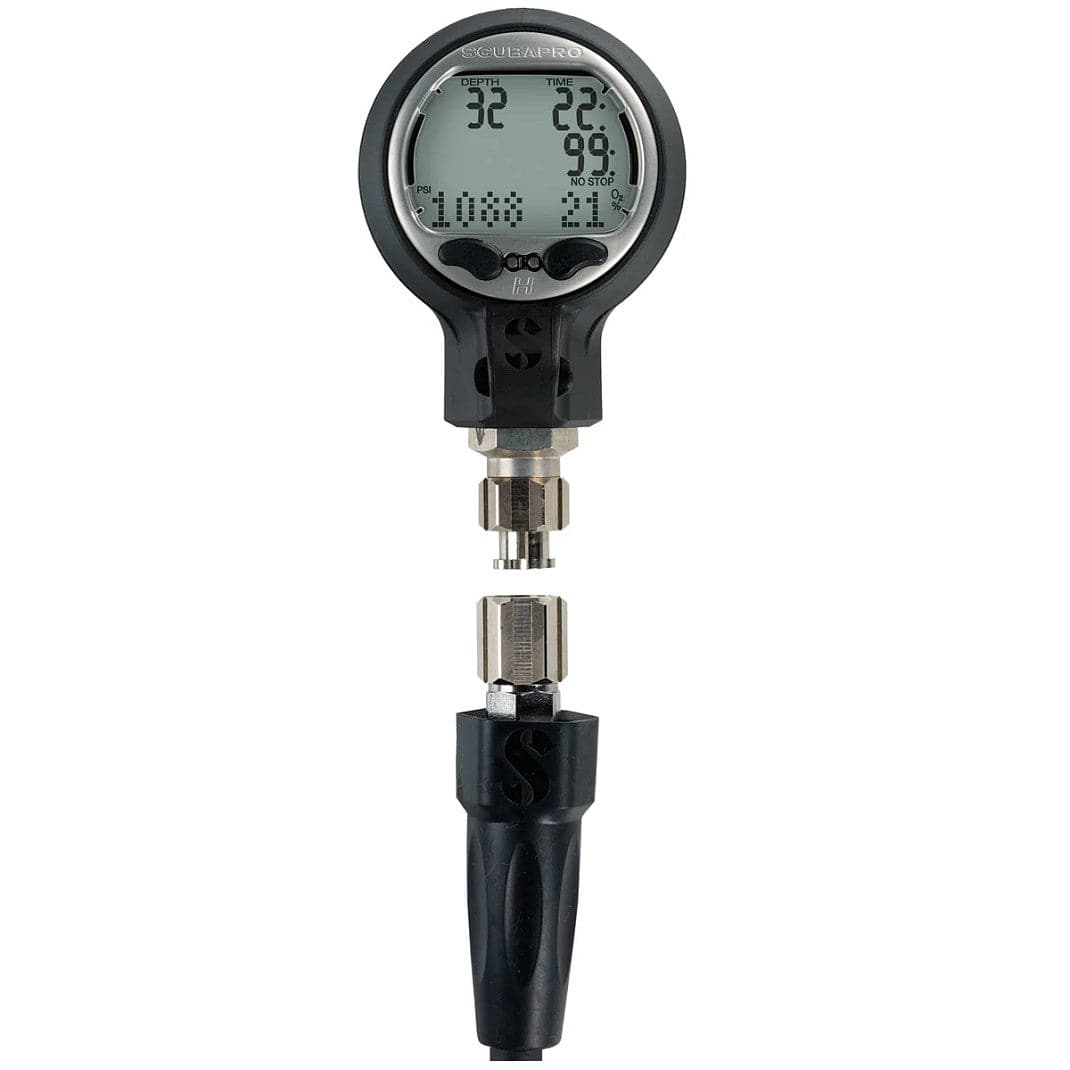 Scubapro 1091057 dive computer gauge showing pressure