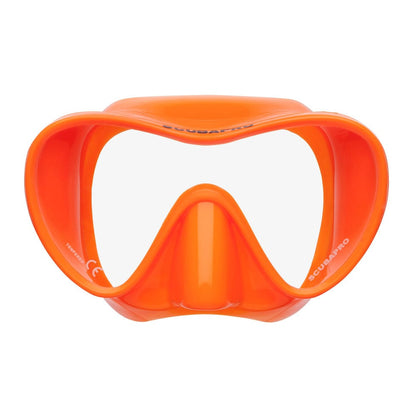 Orange Scubapro dive mask