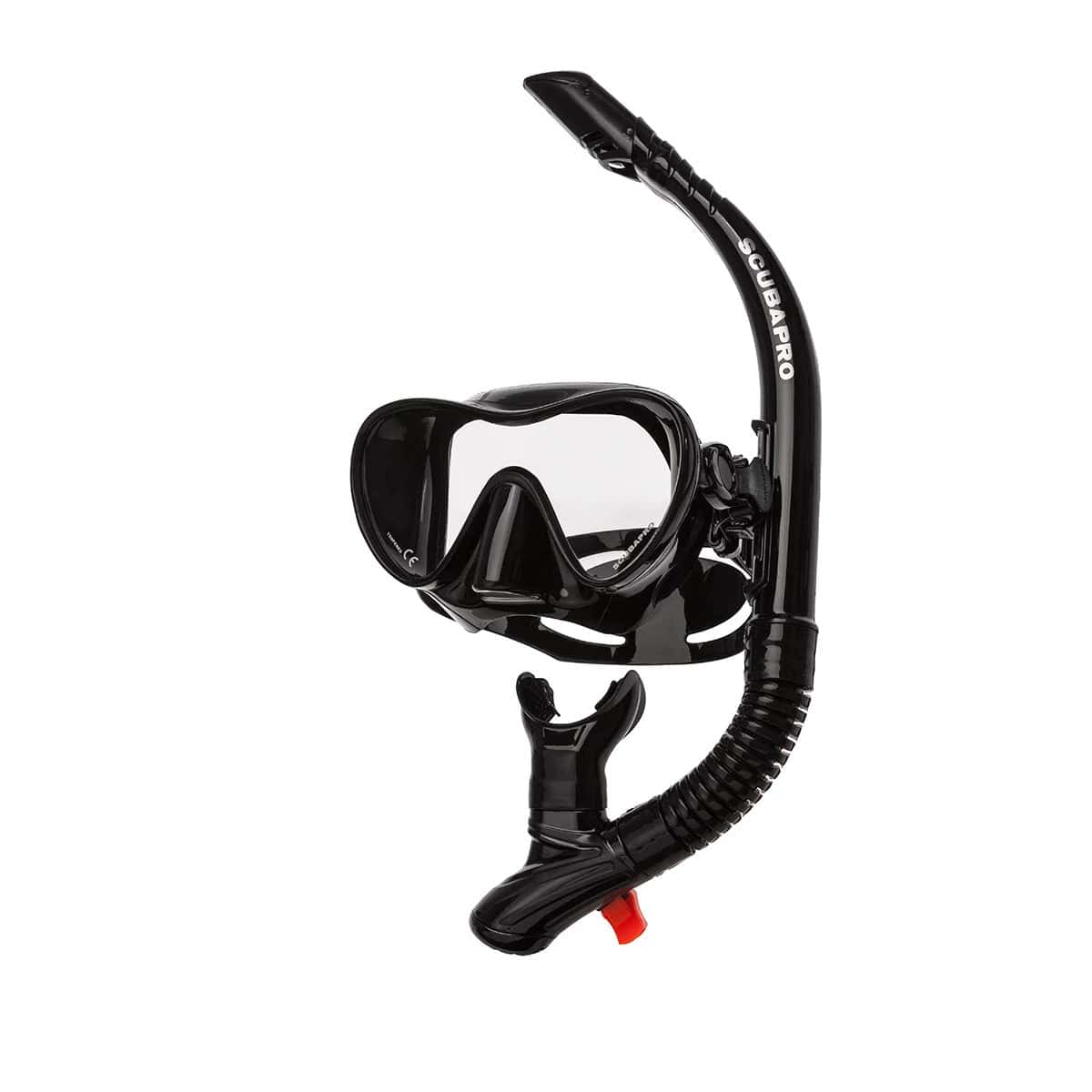 ScubaPro snorkel mask, product 1104757, black on white