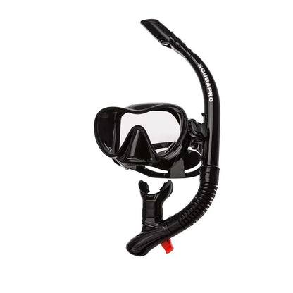 ScubaPro snorkel mask, product 1104757, black on white