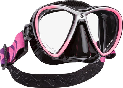 Scubapro diving mask, pink and black, product image
