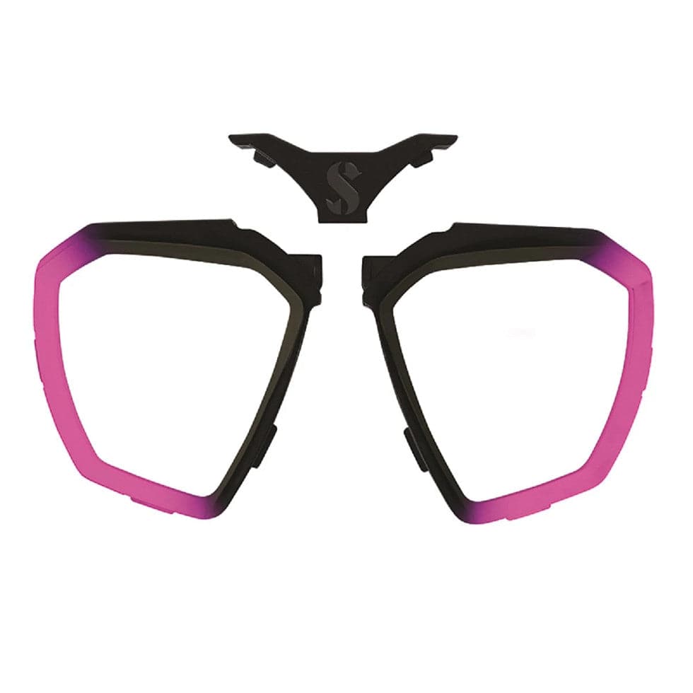 Scubapro mask frame 1108405 with pink accents