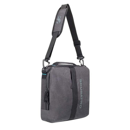 Gray Scubapro shoulder bag.