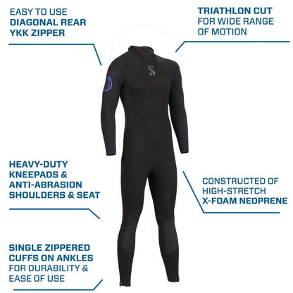 SCUBAPRO - Men's 5MM ONEFLEX Steamer