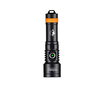 【Limited Edition】 OrcaTorch D730 2-in-1 Green Laser Dive Light Max 2500 Lumen, 8° Beam Angle