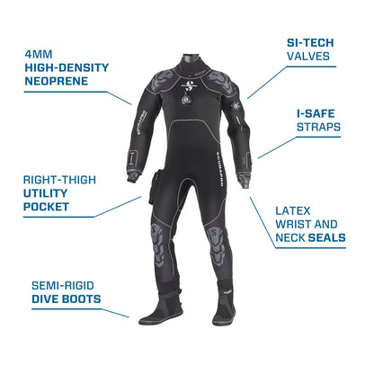 SCUBAPRO - Men's 4MM Exodry Drysuit