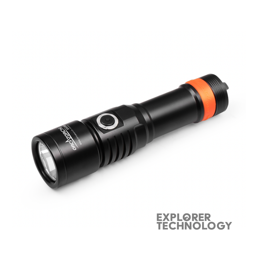 Orcatorch D530 1300 Lumen Dive Light