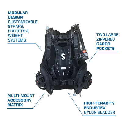 Modular design, pockets, and weight systems