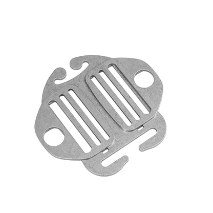 Dual Quick Connect Waist Buckle w/ Crotch Loop