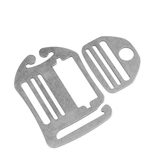 Quick Connect Waist Buckle w/ Slide Crotch Loop