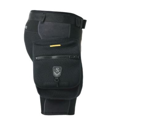 Men's Black Cargo Shorts with Pocket