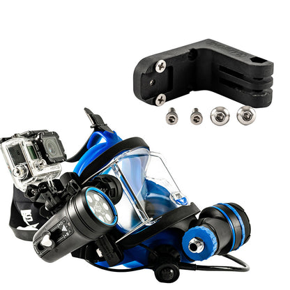OTS GoPro / Light Combination Mount for Accessory Rail System