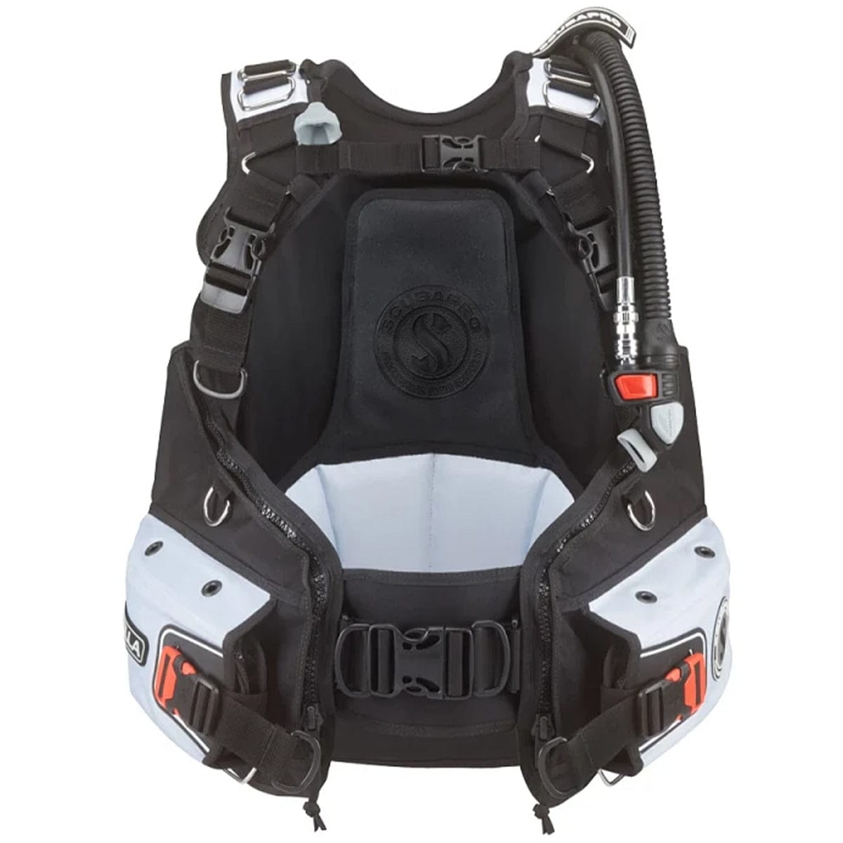 ScubaPro BCD SCPBBWB_6_ALL - Black and White Scuba Diving BCD