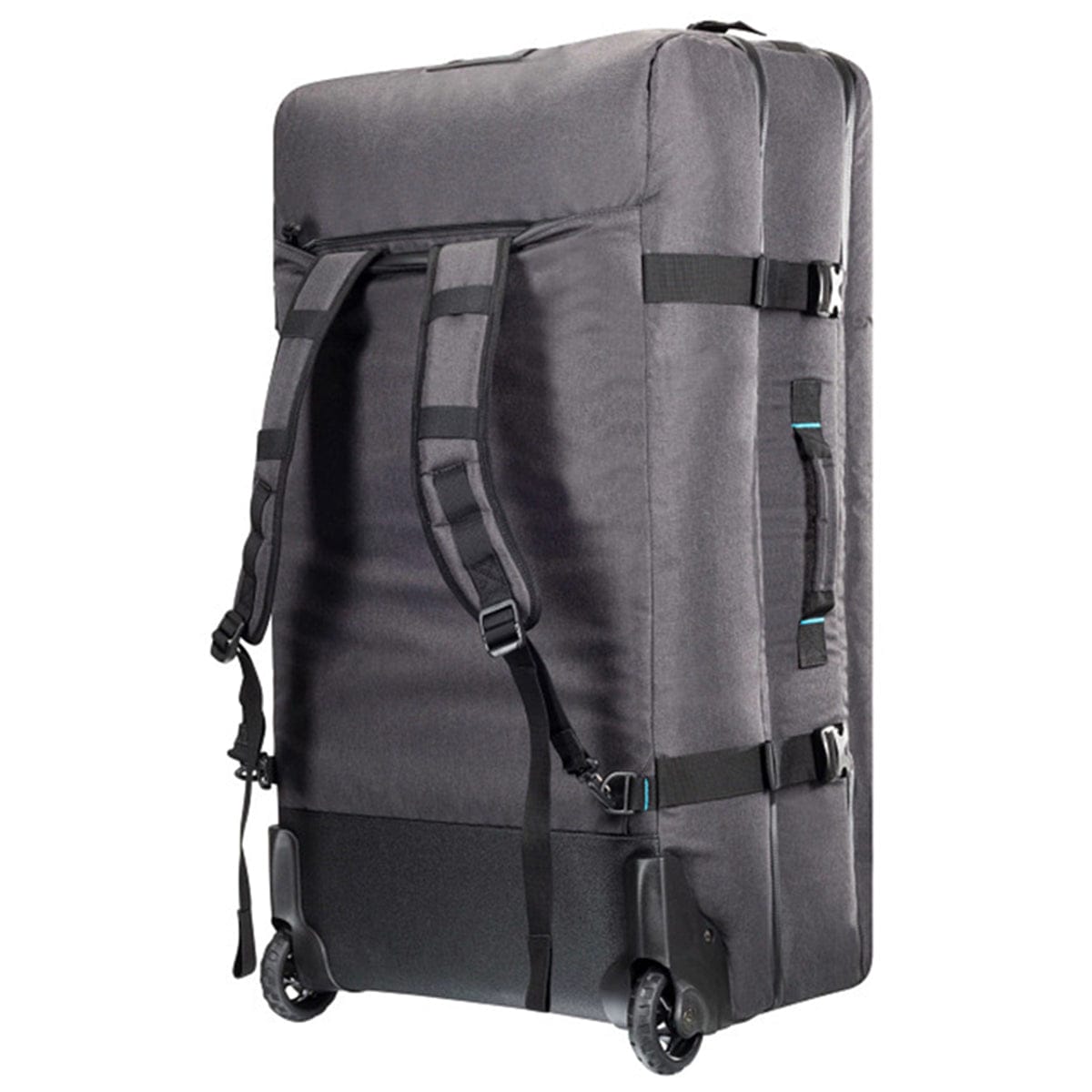 SCPDD118B_5 Rolling Duffel Bag with Backpack Straps