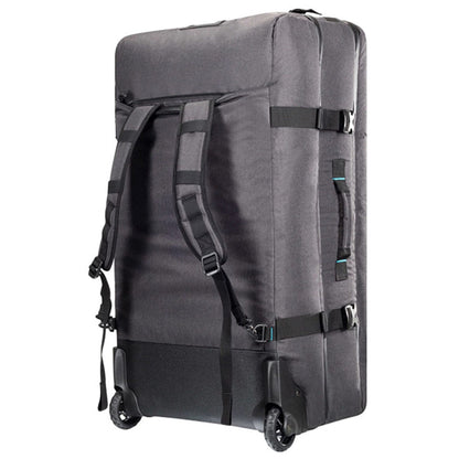 SCPDD118B_5 Rolling Duffel Bag with Backpack Straps