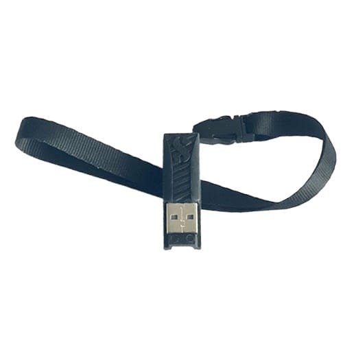 Charging dongle with strap