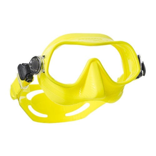 Yellow SteelPro dive mask
