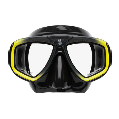 Scubapro diving mask SP_24157005, black and yellow