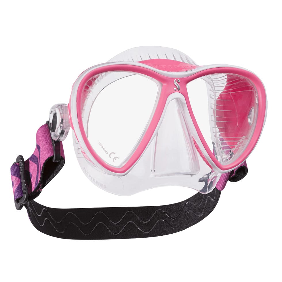 Pink Synergy 2 Twin scuba mask