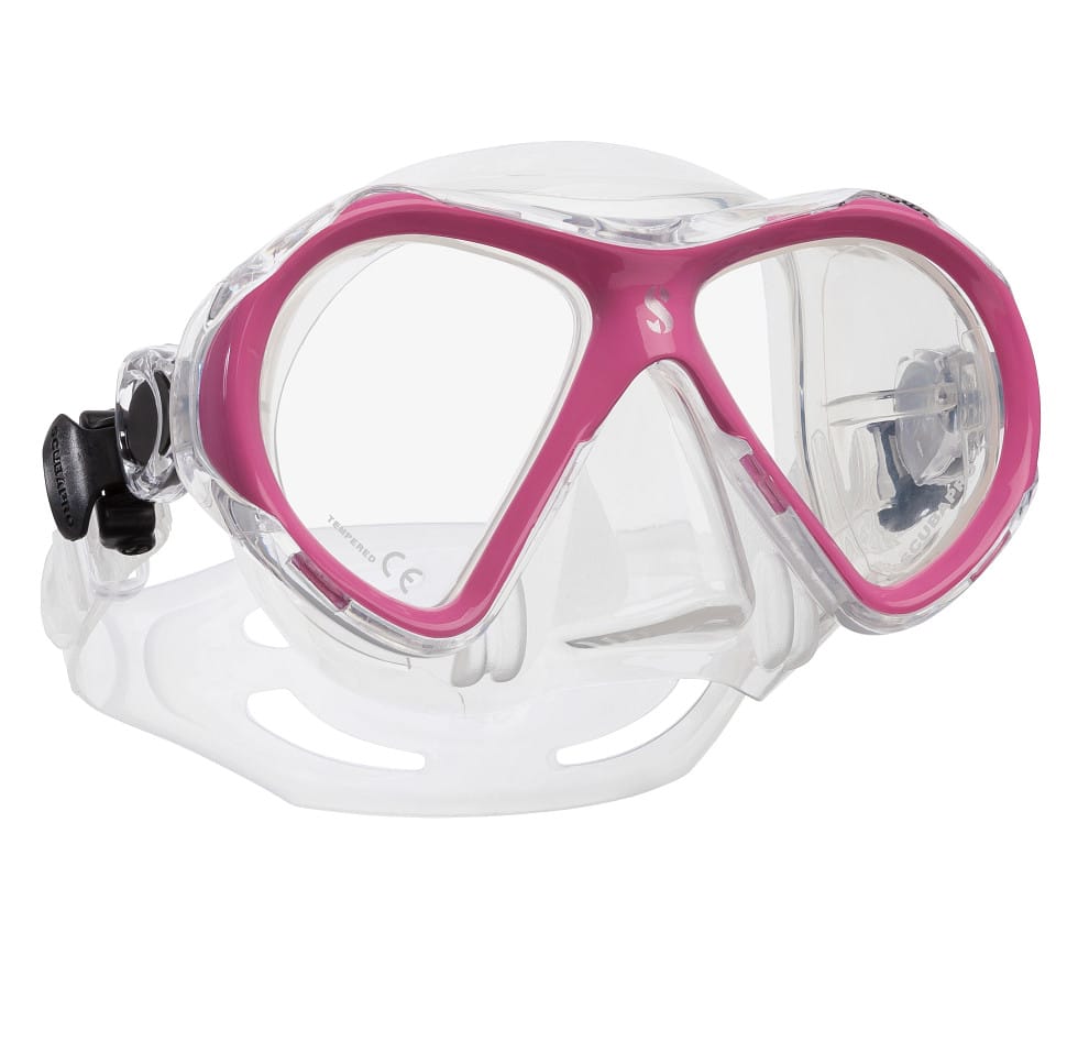 Pink Spectra Mini 1 diving mask
