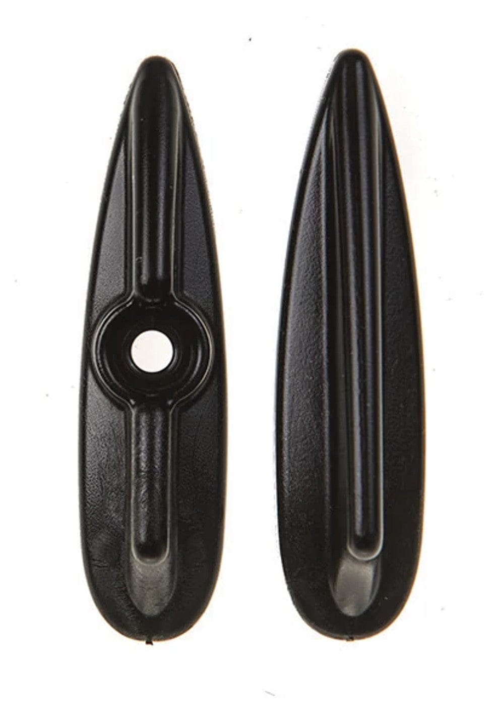 Black skegs (SP_25328100) - pair of plastic fins