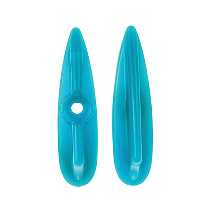 Blue kayak skeg pair