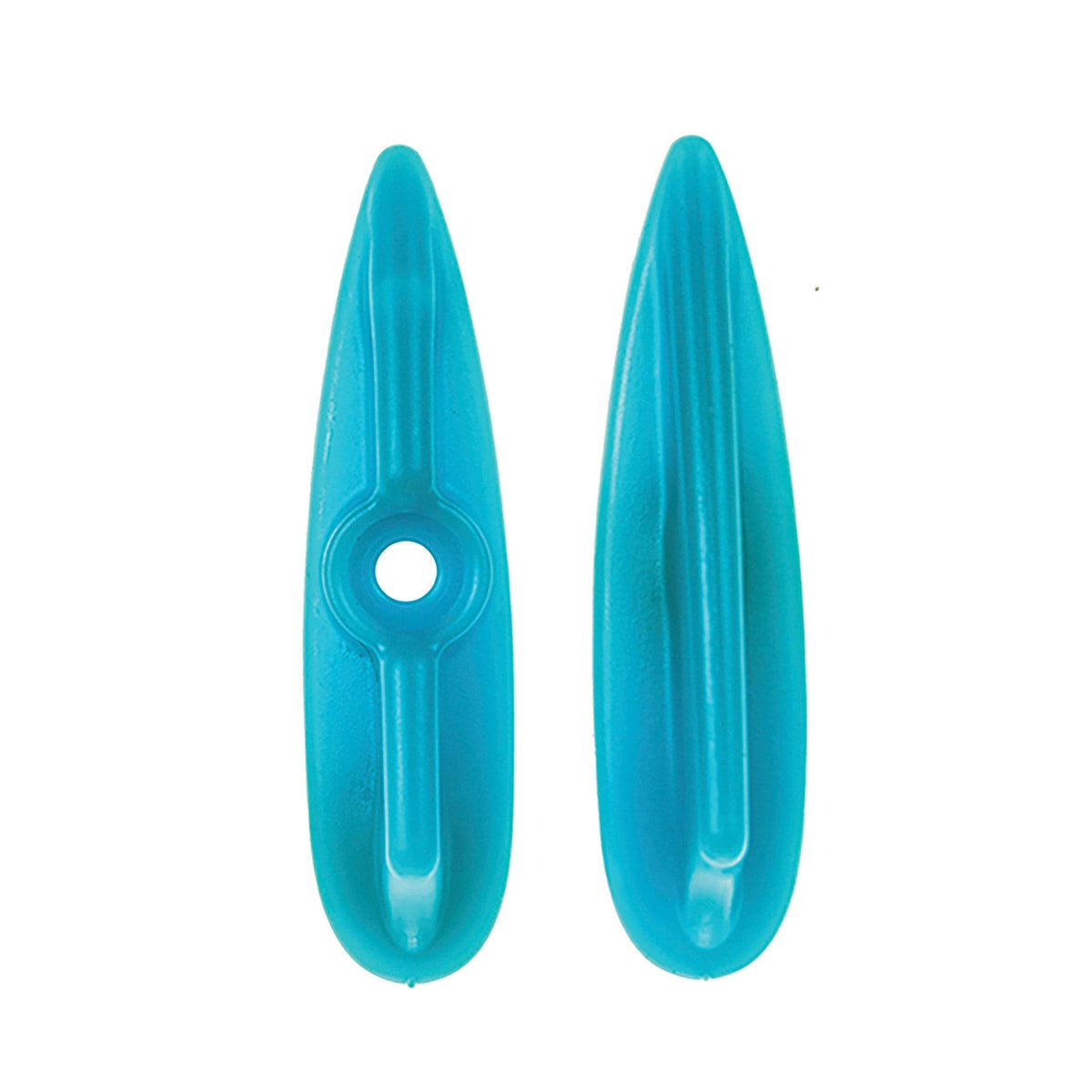 Blue skegs for kayaks or boats
