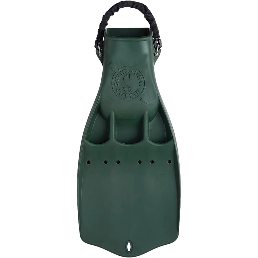 Green Jet Fin scuba diving fin