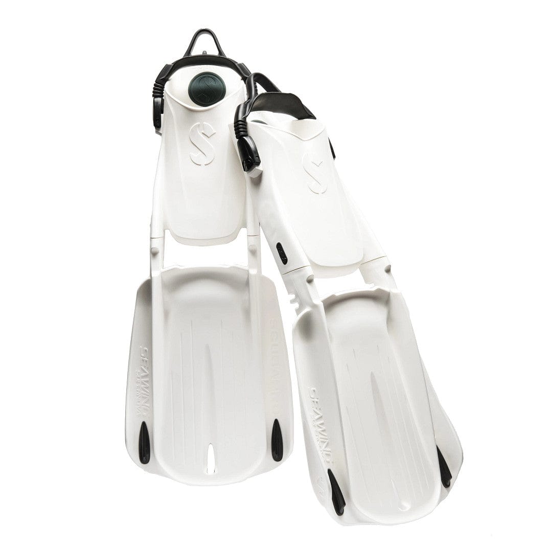 White Scubapro Seawing Supernova Fins