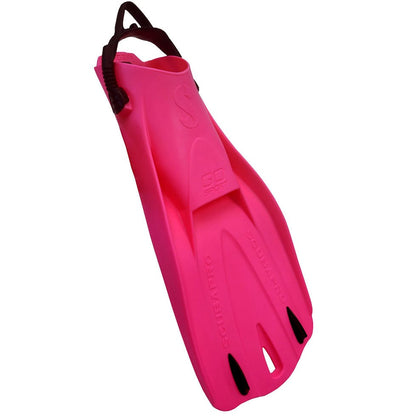 Pink Scuba diving fins from Go Sport