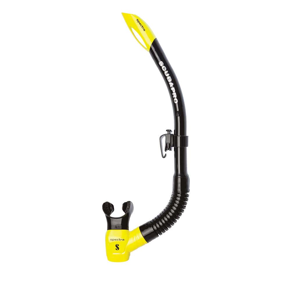 Scubapro Spectra Snorkel - Yellow & Black