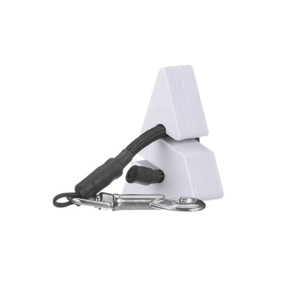 S-Tek ArrowMonster 1 white dive float with leash and clip