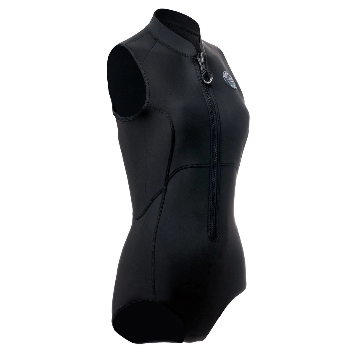 Everflex Yulex Swimsuit - Black sleeveless wetsuit