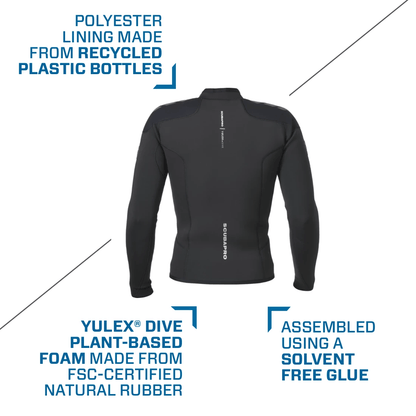Scubapro Yulex 3MM Dive Top made with recycled materials