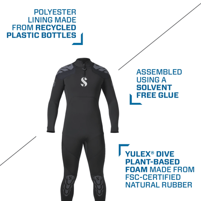 Yulex Steamer 2MM wetsuit made from recycled materials