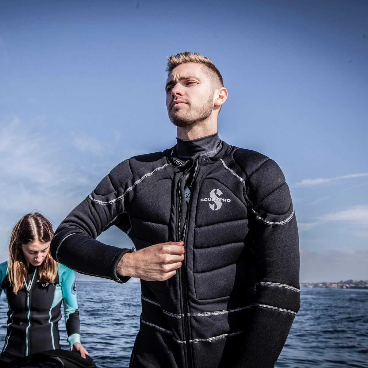 Scubapro K2 Extreme MG wetsuit - diver in ocean