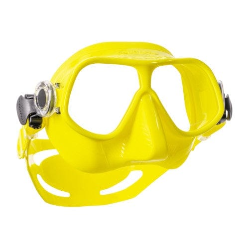 Yellow scuba diving mask