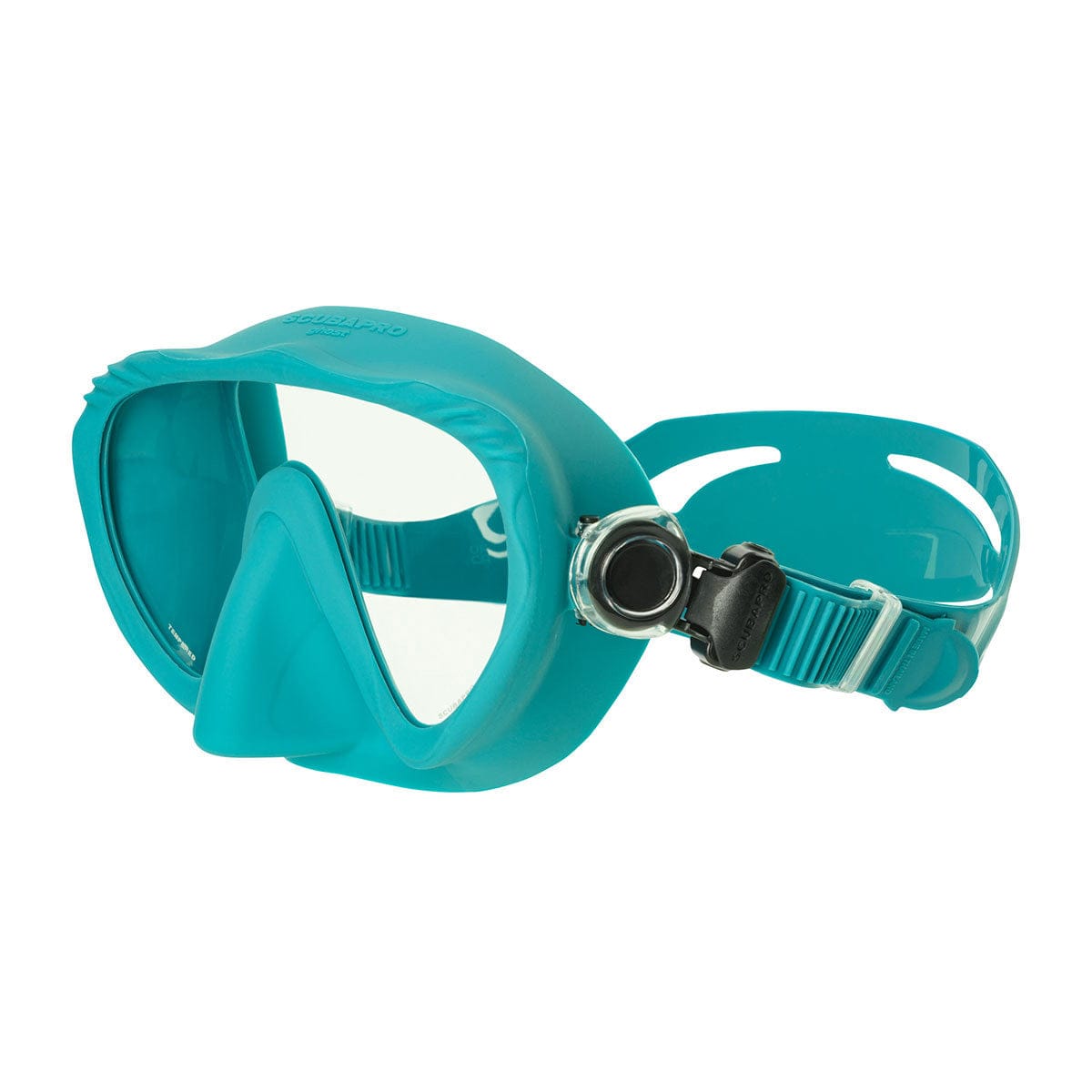 Turquoise Ghost dive mask