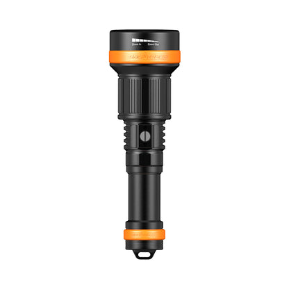 OrcaTorch ZD710 MK2 Zoomable Dive Light Beam Angle 4°-72° Adjustable
