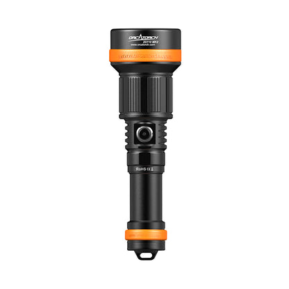 OrcaTorch ZD710 MK2 Zoomable Dive Light Beam Angle 4°-72° Adjustable