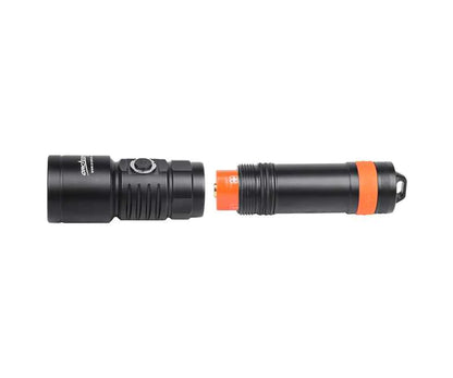 OrcaTorch D710V Underwater Video Dive Light