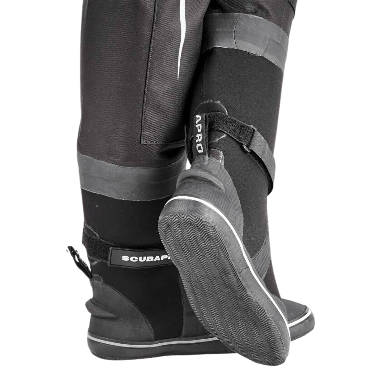 Drysuit boots detail